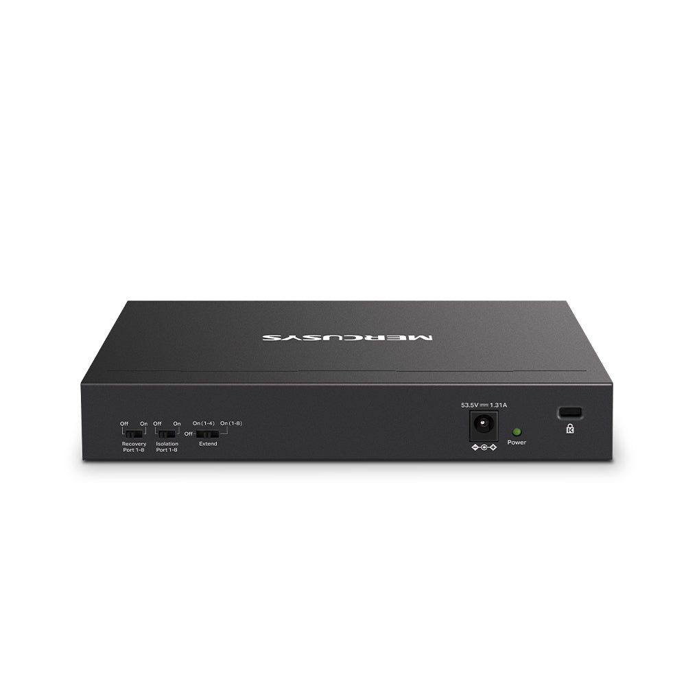 Mercusys MS110P 10-Port 10/100Mbps Desktop Switch with 8-Port PoE+ Mercusys MS110P 10-Port 10/100Mbps Desktop Switch with 8-Port PoE+